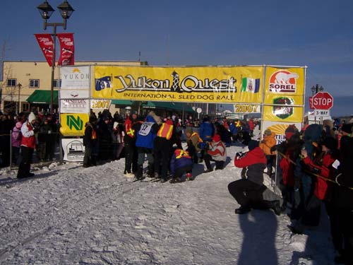 start of the yukon quest